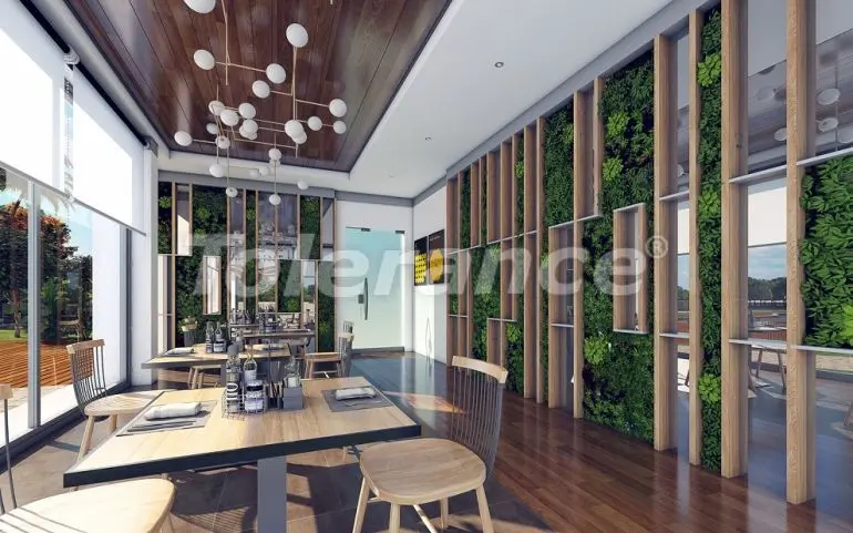 Квартира в Кестель, Аланья вид на море с бассейном: купить недвижимость в Турции - 29165