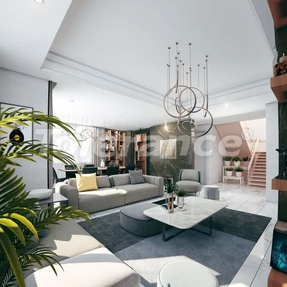 Квартира в Кестель, Аланья вид на море с бассейном: купить недвижимость в Турции - 29170