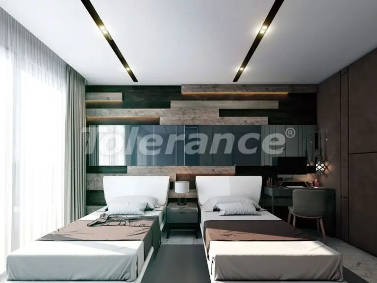 Квартира в Кестель, Аланья вид на море с бассейном: купить недвижимость в Турции - 29173