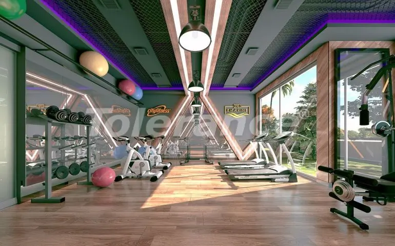 Квартира в Кестель, Аланья вид на море с бассейном: купить недвижимость в Турции - 29174