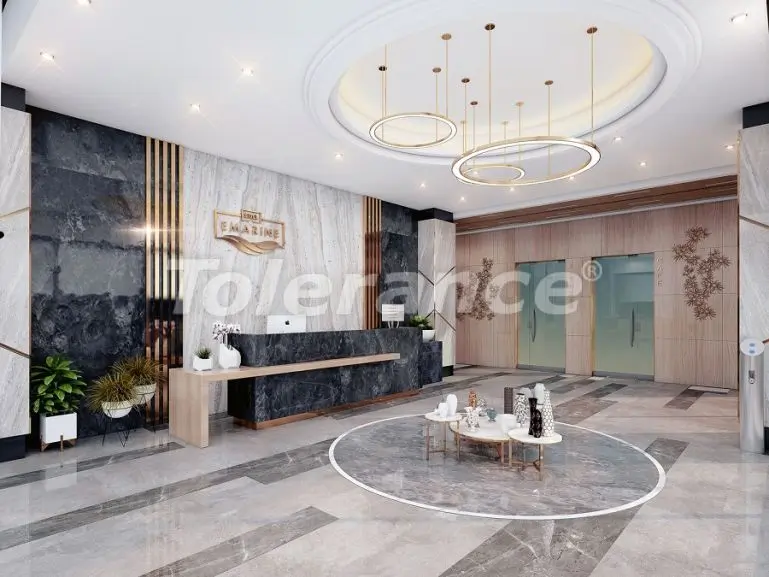 Квартира в Кестель, Аланья вид на море с бассейном: купить недвижимость в Турции - 29180