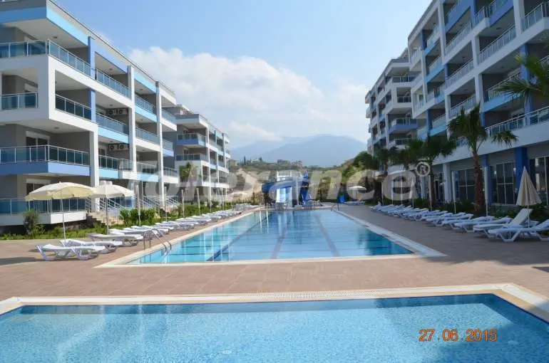 Квартира от застройщика в Кестель, Аланья вид на море с бассейном: купить недвижимость в Турции - 2993