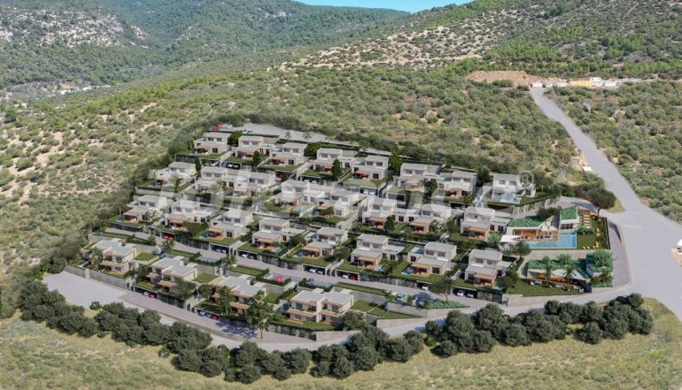 Квартира от застройщика в Конаджик, Бодрум вид на море с бассейном в рассрочку: купить недвижимость в Турции - 102230