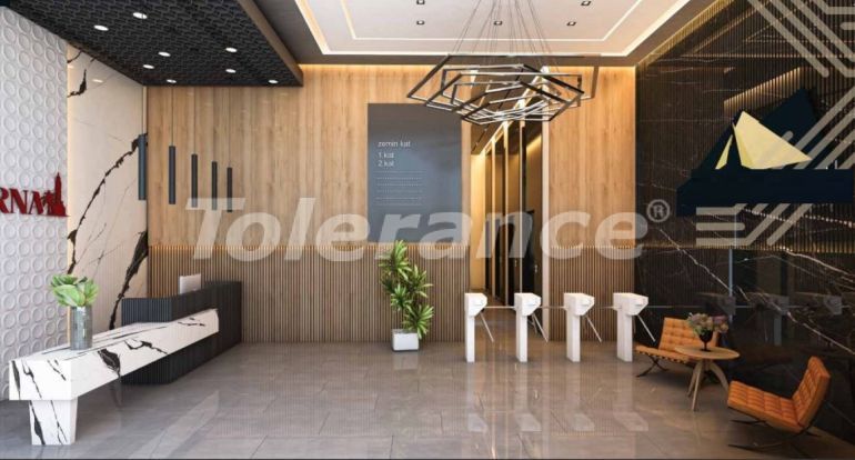 Квартира от застройщика в Конак, Измир вид на море с бассейном в рассрочку: купить недвижимость в Турции - 101902