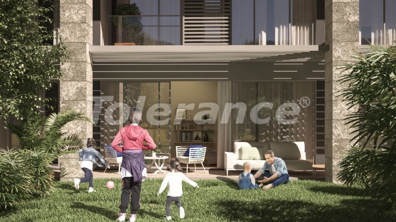 Квартира от застройщика в Конак, Измир вид на море с бассейном: купить недвижимость в Турции - 48431