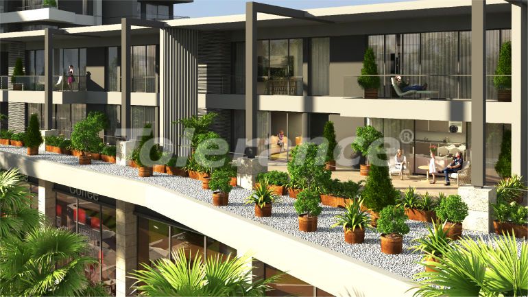 Квартира от застройщика в Конак, Измир вид на море с бассейном: купить недвижимость в Турции - 48441