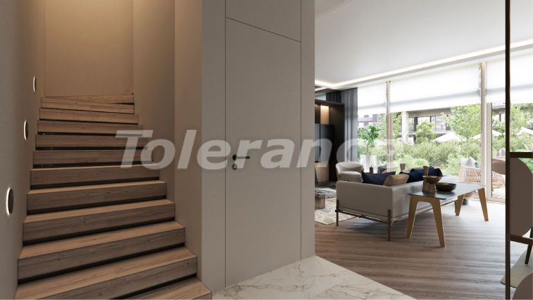 Квартира от застройщика в Конак, Измир вид на море с бассейном: купить недвижимость в Турции - 48445