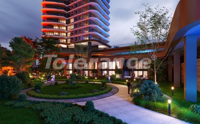 Квартира от застройщика в Конак, Измир вид на море с бассейном в рассрочку: купить недвижимость в Турции - 51084