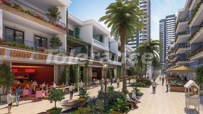 Квартира от застройщика в Конак, Измир вид на море с бассейном в рассрочку: купить недвижимость в Турции - 55357