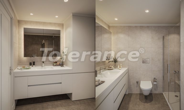 Квартира от застройщика в Конак, Измир вид на море с бассейном в рассрочку: купить недвижимость в Турции - 65257