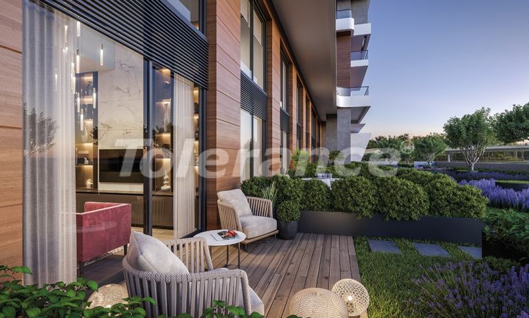 Квартира от застройщика в Конак, Измир вид на море с бассейном в рассрочку: купить недвижимость в Турции - 65267