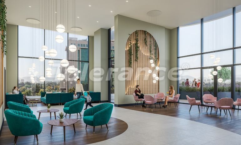 Квартира от застройщика в Конак, Измир вид на море с бассейном в рассрочку: купить недвижимость в Турции - 65270