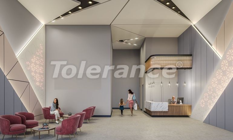 Квартира от застройщика в Конак, Измир вид на море с бассейном в рассрочку: купить недвижимость в Турции - 65277