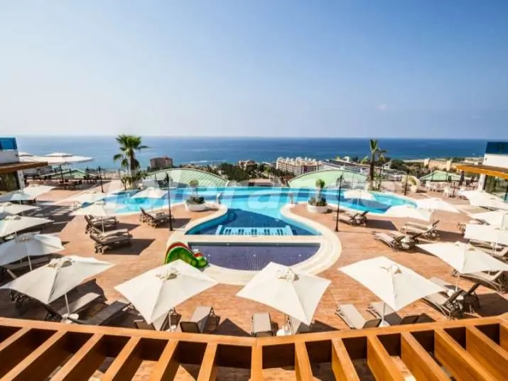 Квартира от застройщика в Конаклы, Аланья вид на море с бассейном: купить недвижимость в Турции - 2599