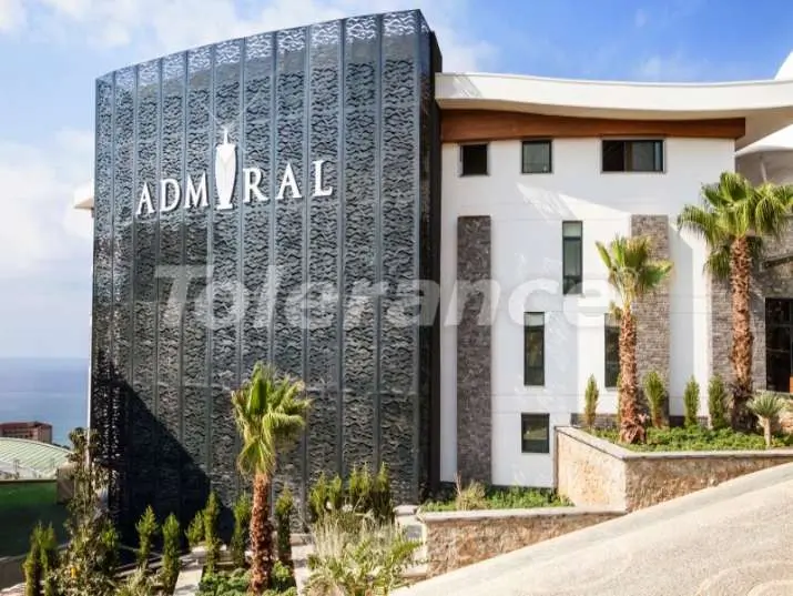 Квартира от застройщика в Конаклы, Аланья вид на море с бассейном: купить недвижимость в Турции - 2607