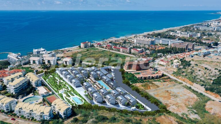Квартира от застройщика в Конаклы, Аланья вид на море с бассейном в рассрочку: купить недвижимость в Турции - 64791