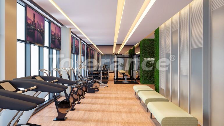 Квартира от застройщика в Конаклы, Аланья вид на море с бассейном в рассрочку: купить недвижимость в Турции - 64794