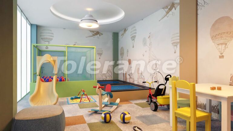 Квартира от застройщика в Конаклы, Аланья вид на море с бассейном в рассрочку: купить недвижимость в Турции - 64801