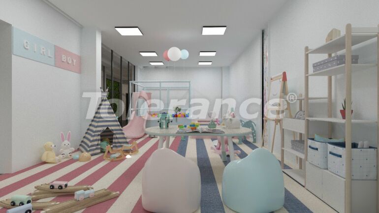 Квартира от застройщика в Конаклы, Аланья вид на море с бассейном в рассрочку: купить недвижимость в Турции - 64805