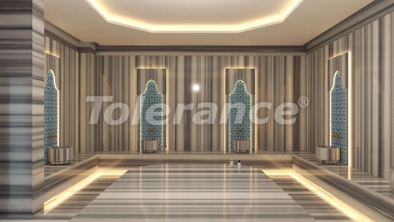 Квартира от застройщика в Конаклы, Аланья вид на море с бассейном в рассрочку: купить недвижимость в Турции - 64807