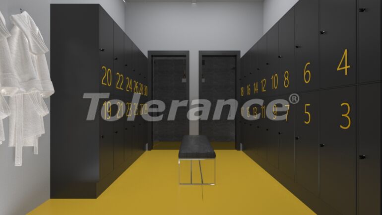 Квартира от застройщика в Конаклы, Аланья вид на море с бассейном в рассрочку: купить недвижимость в Турции - 64813