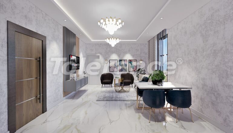 Квартира от застройщика в Конаклы, Аланья вид на море с бассейном в рассрочку: купить недвижимость в Турции - 64848