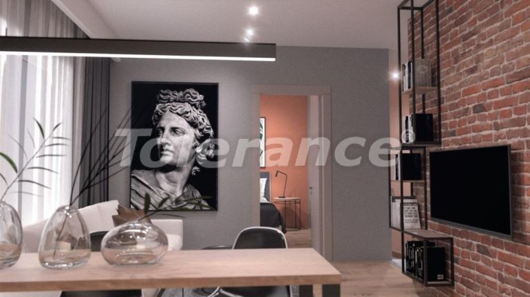 Квартира от застройщика в Коньяалты, Анталия с бассейном: купить недвижимость в Турции - 101803