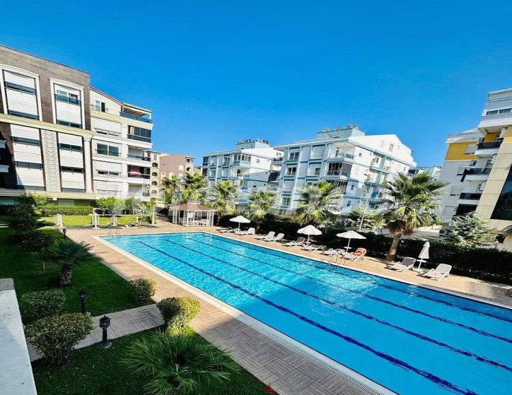 Квартира в Коньяалты, Анталия с бассейном: купить недвижимость в Турции - 102323