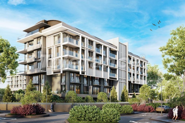 Квартира от застройщика в Коньяалты, Анталия с бассейном в рассрочку: купить недвижимость в Турции - 104648