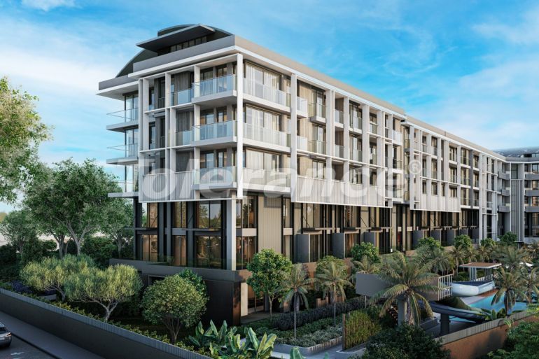 Квартира от застройщика в Коньяалты, Анталия с бассейном в рассрочку: купить недвижимость в Турции - 104650