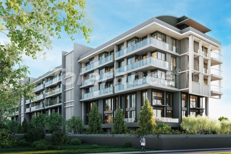 Квартира от застройщика в Коньяалты, Анталия с бассейном в рассрочку: купить недвижимость в Турции - 104651