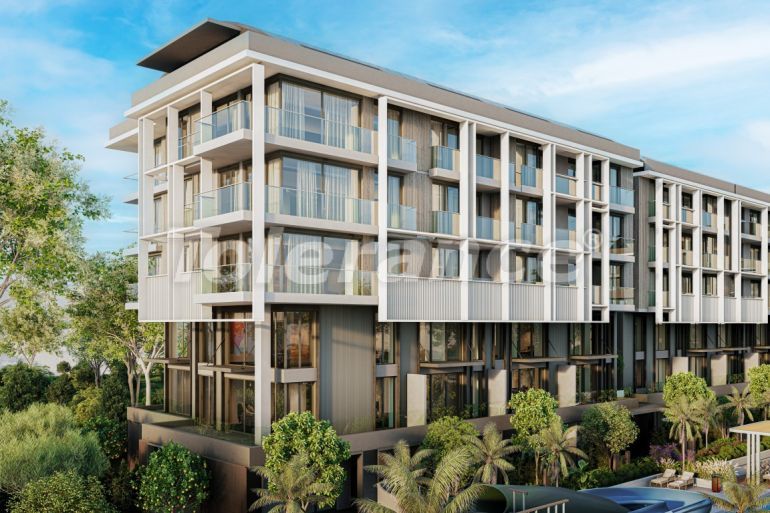 Квартира от застройщика в Коньяалты, Анталия с бассейном в рассрочку: купить недвижимость в Турции - 104656