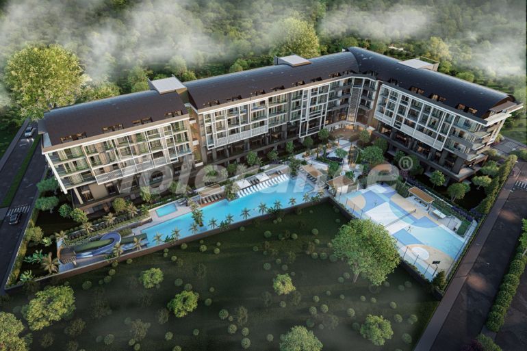 Квартира в Коньяалты, Анталия с бассейном: купить недвижимость в Турции - 104975