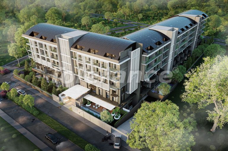 Квартира в Коньяалты, Анталия с бассейном: купить недвижимость в Турции - 104976