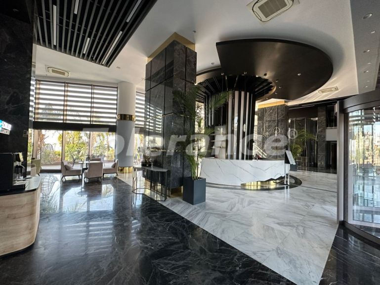 Квартира в Коньяалты, Анталия вид на море с бассейном: купить недвижимость в Турции - 107521