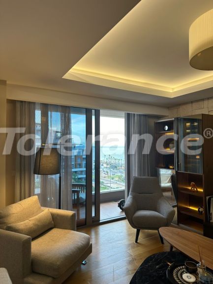 Квартира в Коньяалты, Анталия вид на море с бассейном: купить недвижимость в Турции - 107524