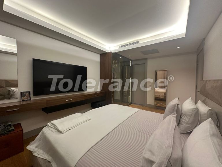 Квартира в Коньяалты, Анталия вид на море с бассейном: купить недвижимость в Турции - 107526