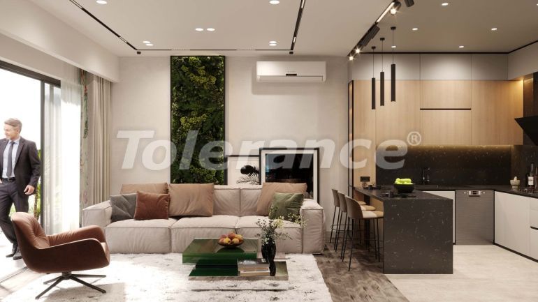 Квартира от застройщика в Коньяалты, Анталия с бассейном в рассрочку: купить недвижимость в Турции - 108497