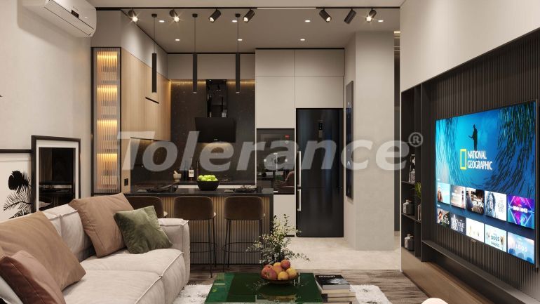 Квартира от застройщика в Коньяалты, Анталия с бассейном: купить недвижимость в Турции - 108522