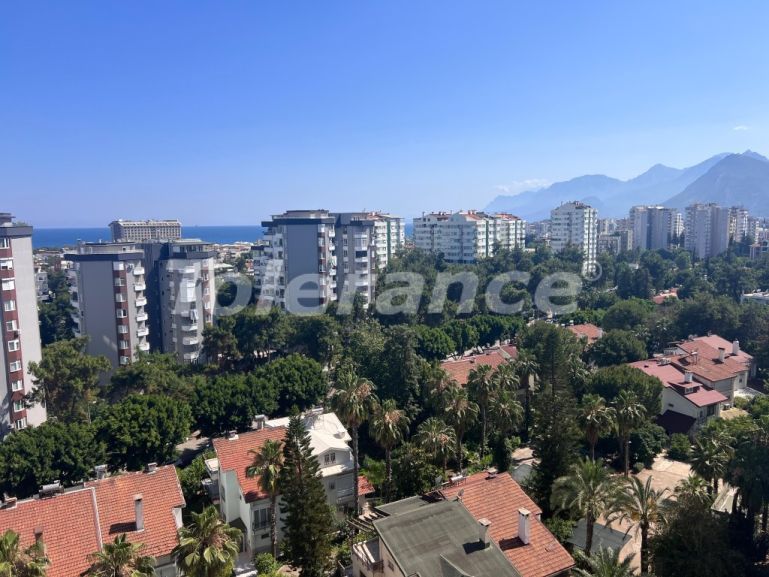 Квартира в Коньяалты, Анталия вид на море с бассейном: купить недвижимость в Турции - 108701