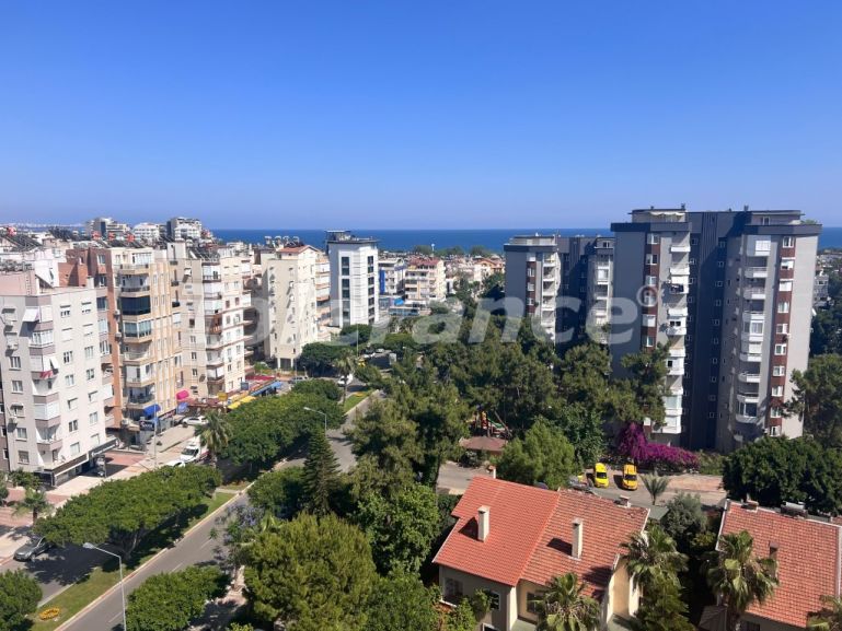 Квартира в Коньяалты, Анталия вид на море с бассейном: купить недвижимость в Турции - 108702