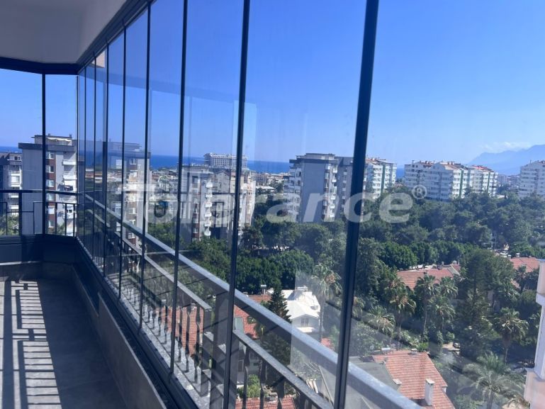 Квартира в Коньяалты, Анталия вид на море с бассейном: купить недвижимость в Турции - 108710