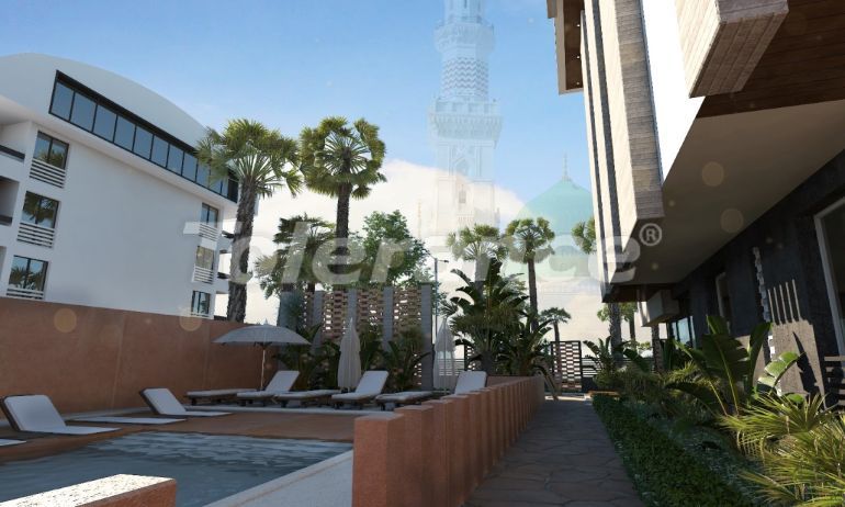 Квартира от застройщика в Коньяалты, Анталия с бассейном в рассрочку: купить недвижимость в Турции - 108892