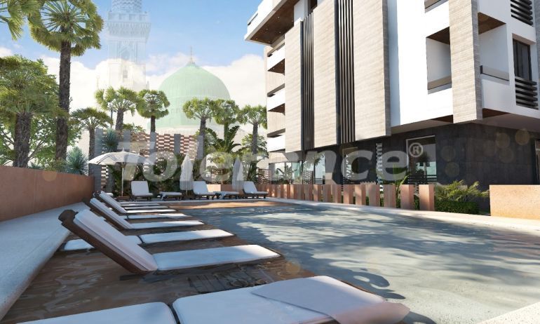 Квартира от застройщика в Коньяалты, Анталия с бассейном в рассрочку: купить недвижимость в Турции - 108897