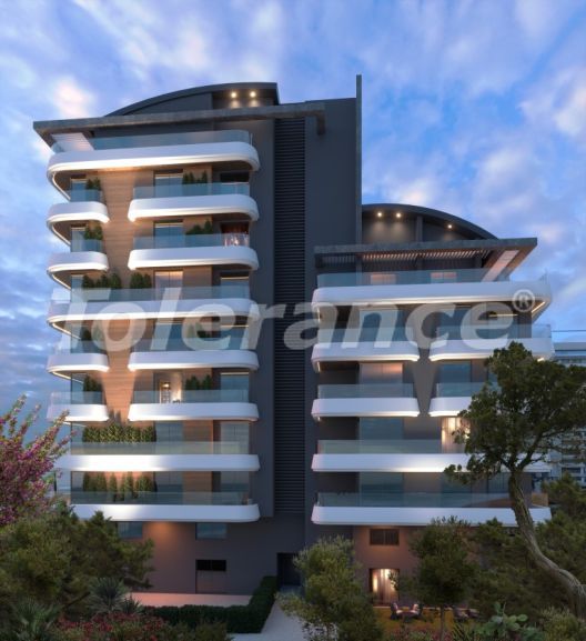 Квартира от застройщика в Коньяалты, Анталия вид на море в рассрочку: купить недвижимость в Турции - 108907