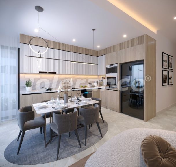 Квартира от застройщика в Коньяалты, Анталия вид на море в рассрочку: купить недвижимость в Турции - 108912