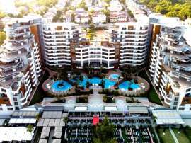 Квартира в Коньяалты, Анталия вид на море с бассейном: купить недвижимость в Турции - 109584