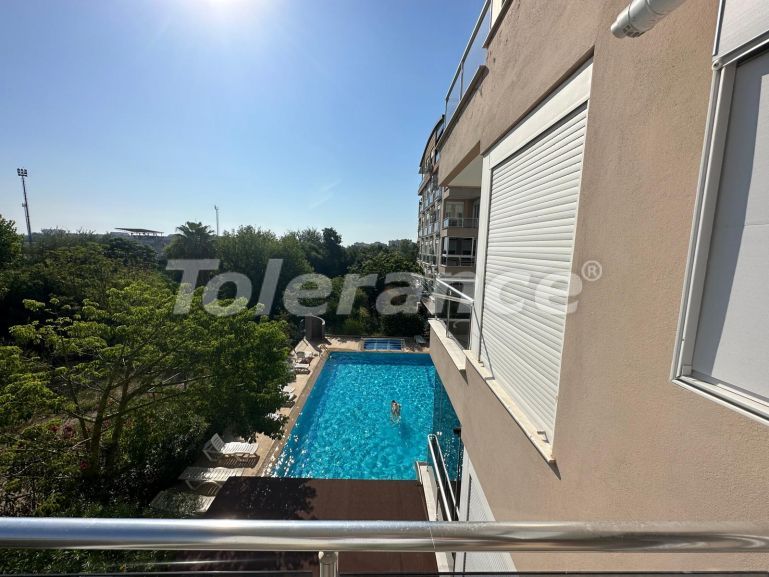 Квартира в Коньяалты, Анталия вид на море с бассейном: купить недвижимость в Турции - 110545