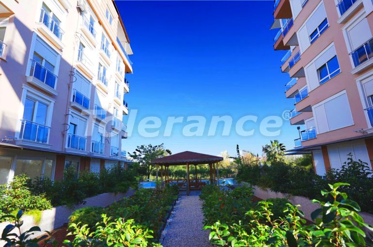 Квартира в Коньяалты, Анталия вид на море с бассейном: купить недвижимость в Турции - 110556