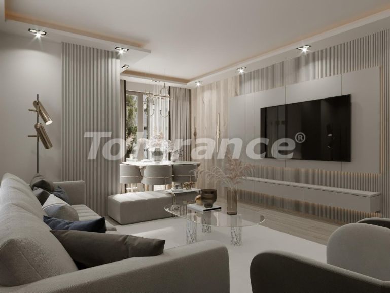 Квартира от застройщика в Коньяалты, Анталия с бассейном: купить недвижимость в Турции - 110704